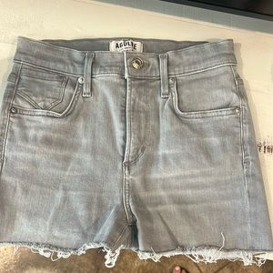 Agolde gray shorts